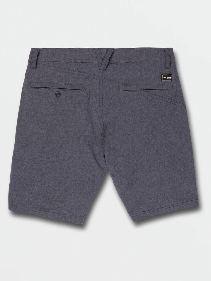Men's Volcom Frickin Cross Shred Static Hybrid Shorts - Navy Blue
