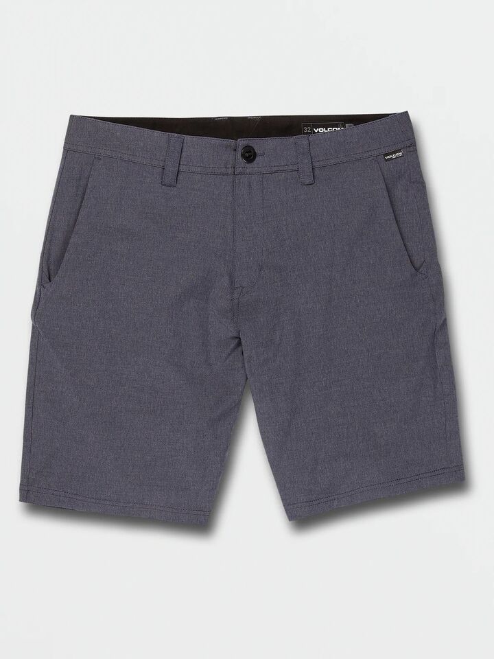 Men's Volcom Frickin Cross Shred Static Hybrid Shorts - Navy Blue