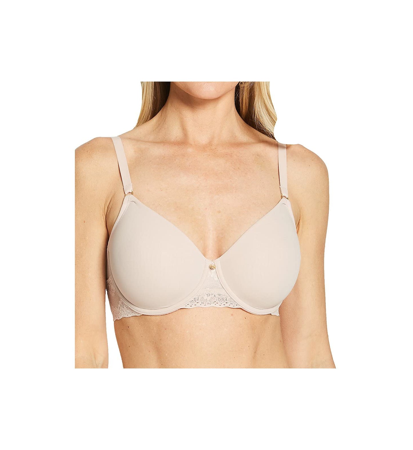 Women's Natori Bliss Perfection Unlined Underwire Bra 724154, Rose Beige, 30D