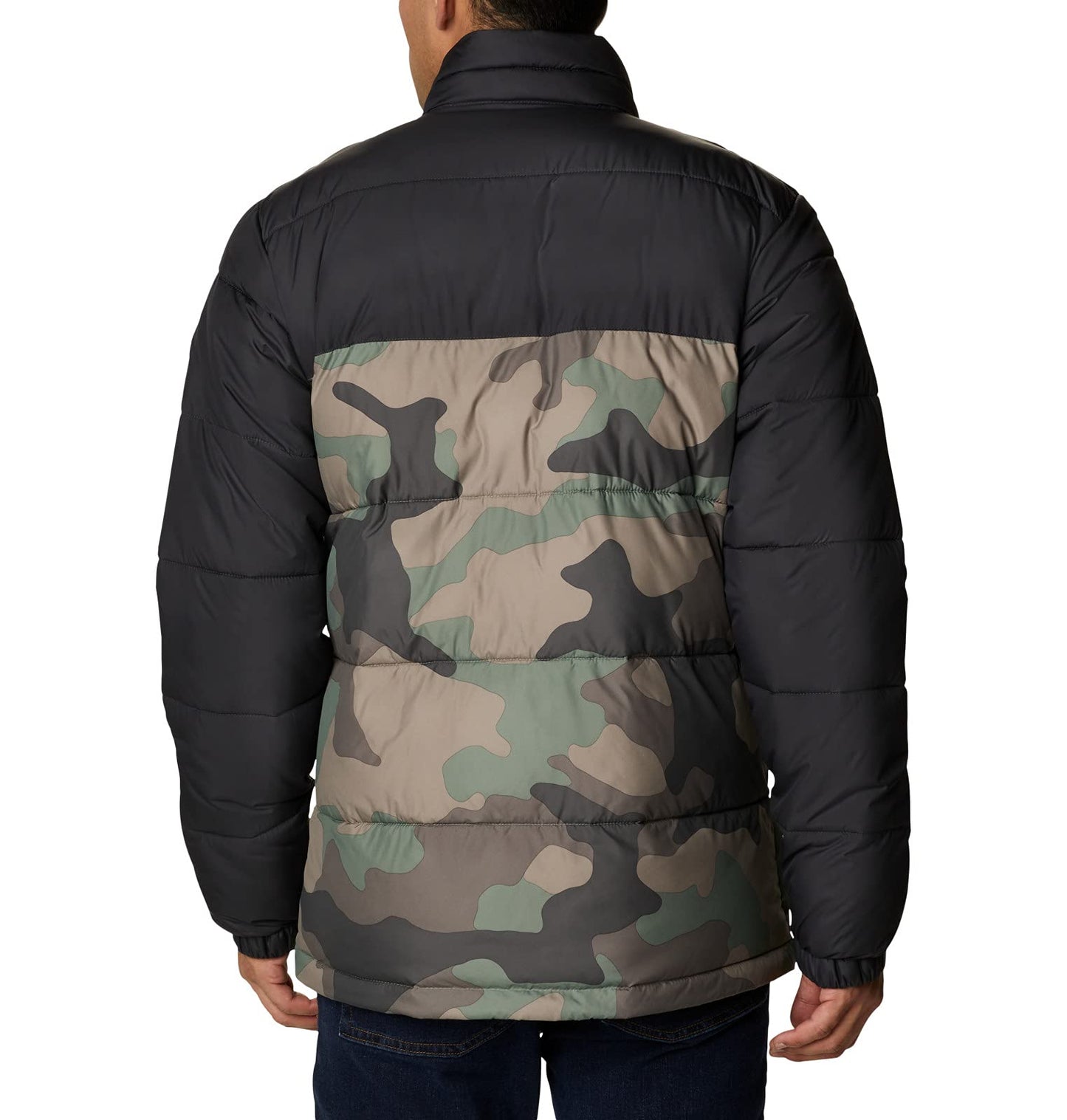 Men's Columbia Pike Lake Jacket Cypress Mod Camo Print/Shark