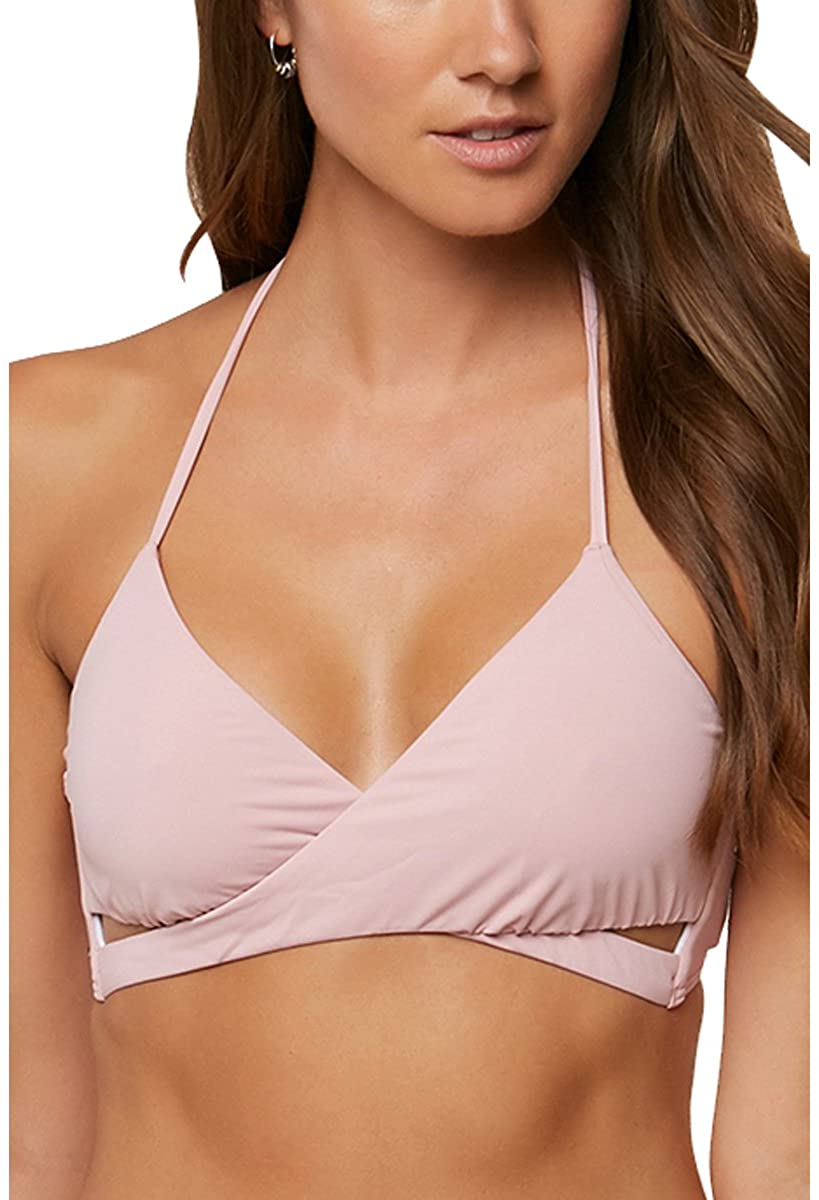 Women's O'NEILL Salt Water Solids Wrap Top Swimwear