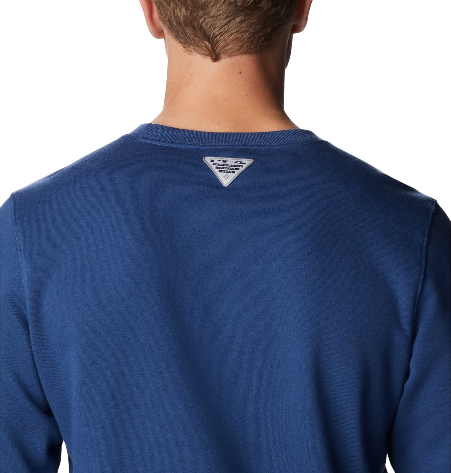 Men's Columbia PFG Stacked Logo Crew Sweatshirt - XX-Large