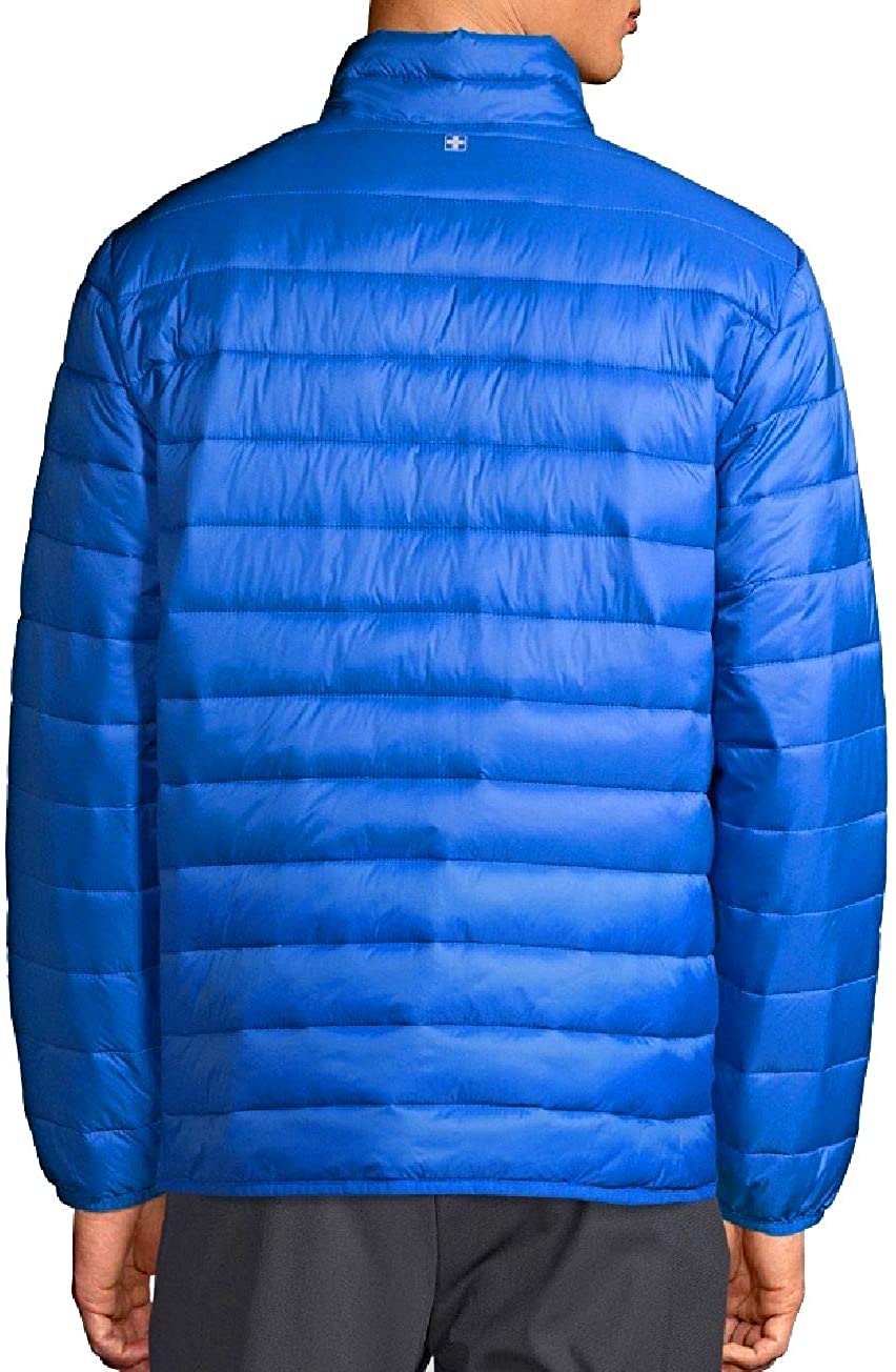 Men's Swiss Tech Puffer Jacket Blue X-Large