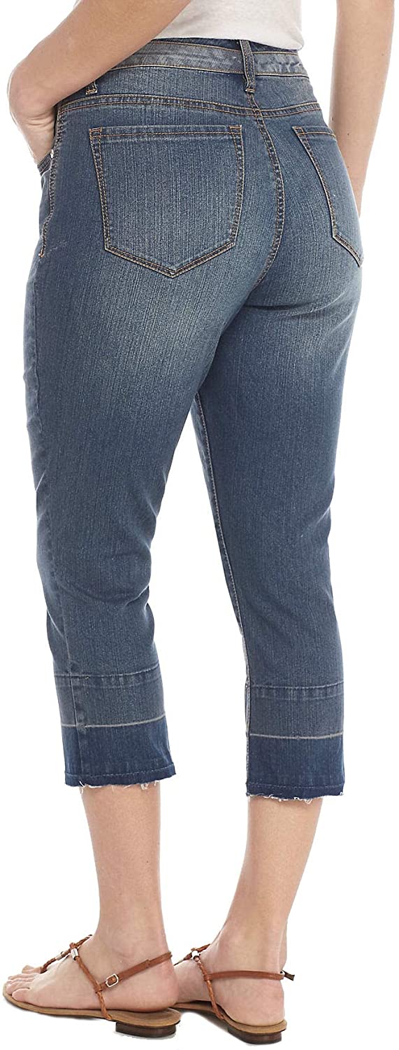 Women's Gloria Vanderbilt Jessa Release Hem Capris