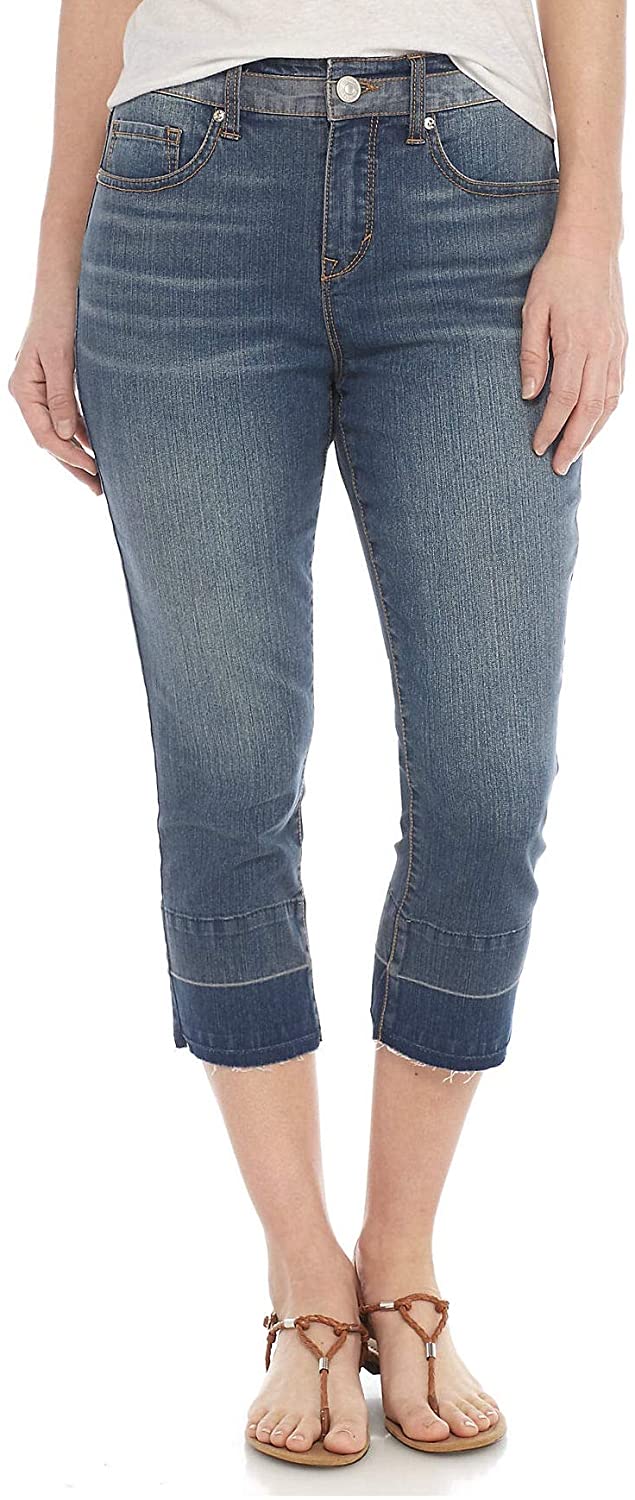 Women's Gloria Vanderbilt Jessa Release Hem Capris
