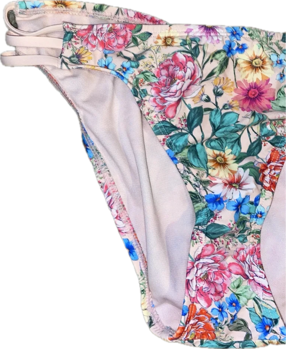 Swim Systems Women's Triple Threat Moderate Coverage Bikini Bottom Swimsuit