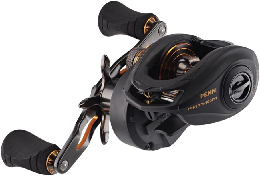 Fathom Low Profile Reel Black Gold 8.1 oz