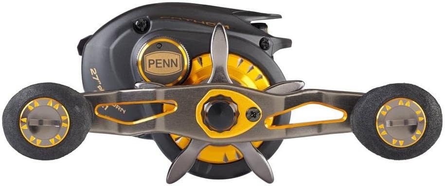 Fathom Low Profile Reel Black Gold 8.1 oz