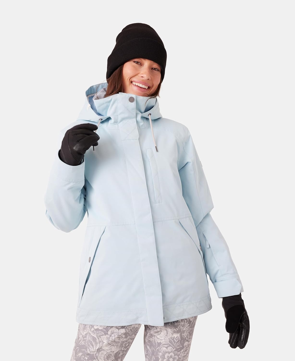 Roxy Women's Billie Jacket – 10k Waterproof Snow Jacket, Tailored Fit, Pfas-free, Insulated