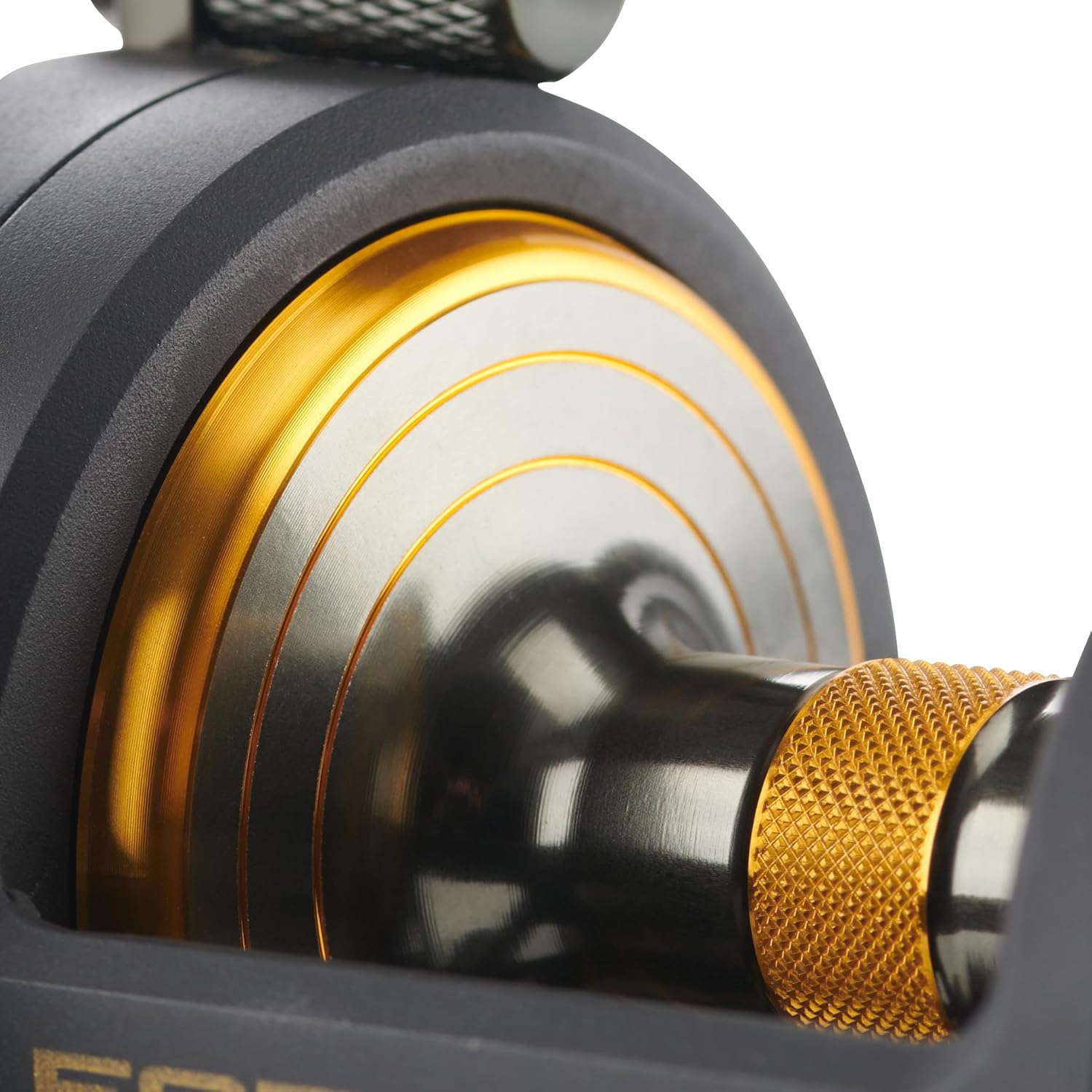 Penn Fathom II Star Drag Conventional Fishing Reel, Black Gold, 25N