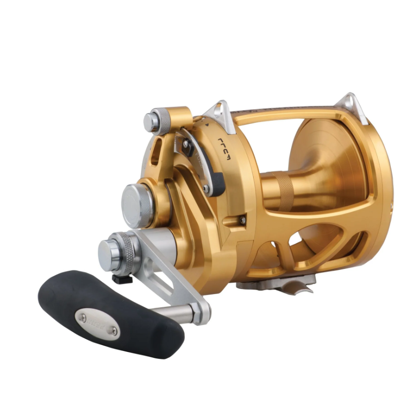 Penn International VISW 2 Speed Wide Conventional Fishing Reel