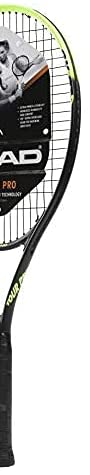 Head Tour Pro Tennis Racket - Pre-Strung Head Light Balance 27 Inch Racquet - 4 3/8 grip