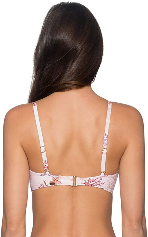 Sunsets Women's Iconic Twist Bra Sized Bandeau Tankini Top Swimsuit