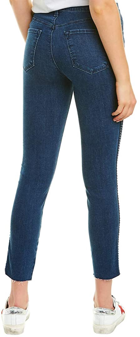 Women's J Brand Alana Caspian High-Rise Crop, 26, Blue