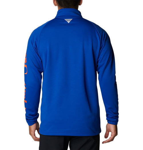 Men's Columbia Florida Gators Collegiate Terminal Tackle Fleece 1/4 Zip Shirt