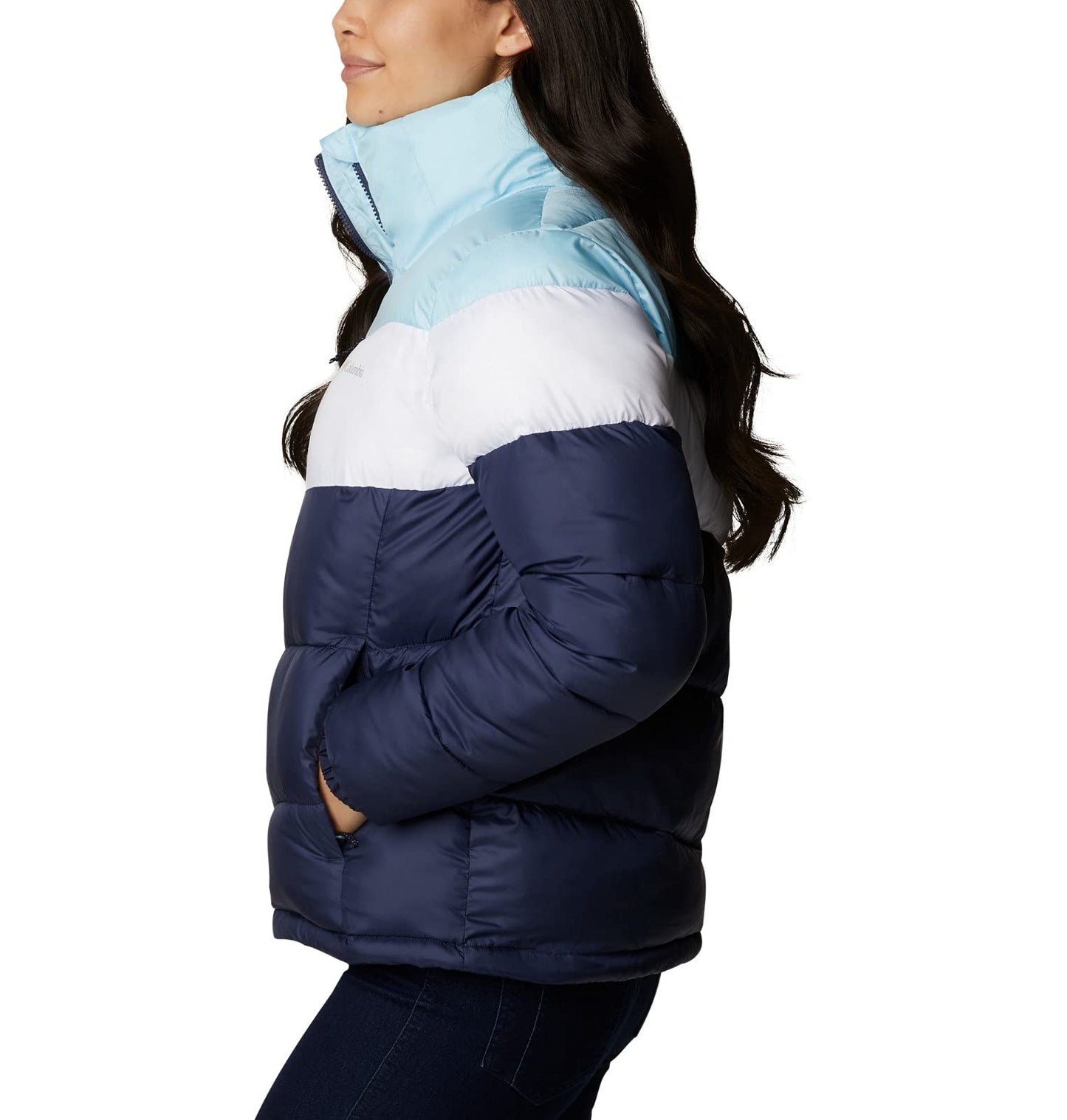 Women's Columbia Puffect Color Blocked Puffer Jacket - X-Small