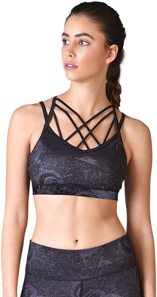 Women's Glyder Ornate Sports Bra: Solstice Print