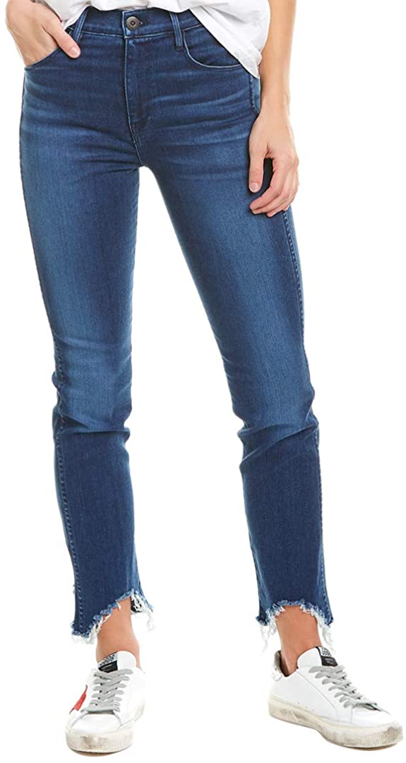 Women's 3x1 W3 Eleta Straight Crop, 24, Blue