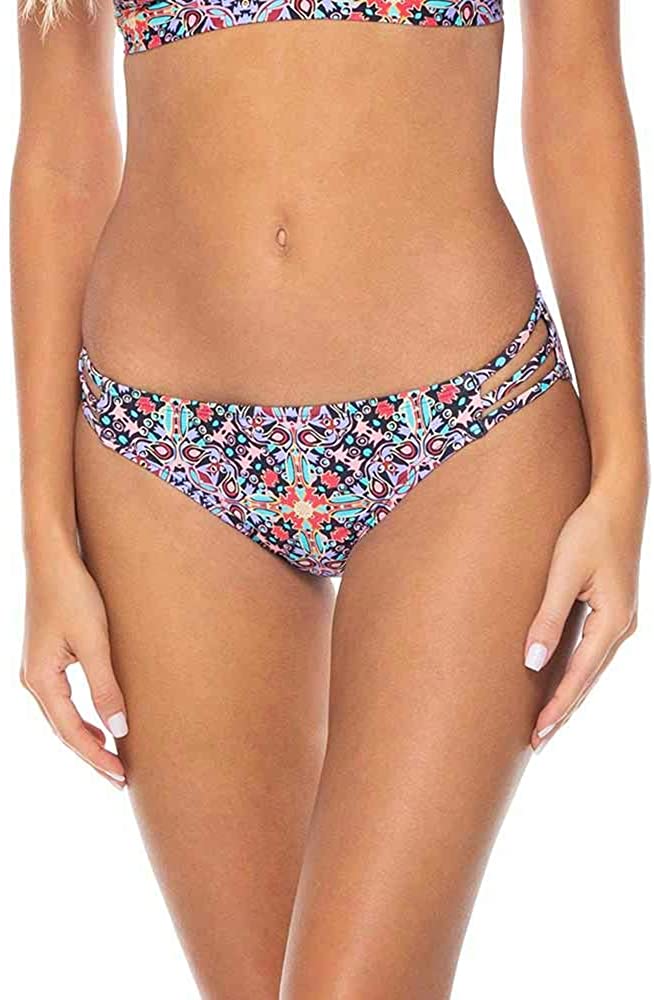 Swim Systems Women's Triple Threat Moderate Coverage Bikini Bottom Swimsuit