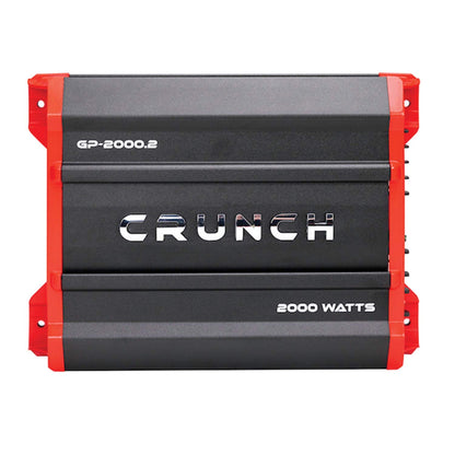 Crunch Ground 2 Channel Amplifier, 2000 Watts