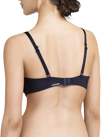 Women's Chantelle Absolute Invisible Smooth Flex Contour Bra Dark Blue Sq