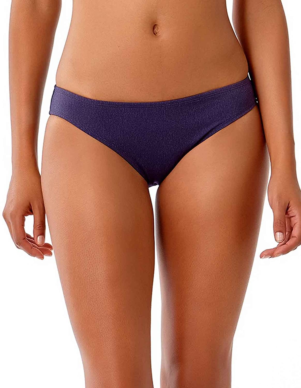 Women's Anne Cole Denim Days Navy Blue Bikini Bottom ~ Medium