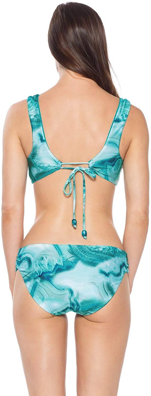 Women's Becca by Rebecca Virtue Scoop Neck Reversible Bralette Bikini Top