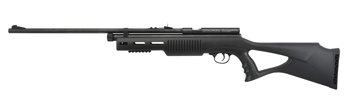 Beeman, CO2 Air Rifle, 177 Caliber, Rifled Barrel, 1 Shot, Synthetic Stock, Black