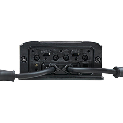 AudioPipe APTV-600.4 Full Range IP67 Waterproof Marine Bridgeable Class D Amplifier for ATVs, UTVs, Boats, and Motorcycles, Black
