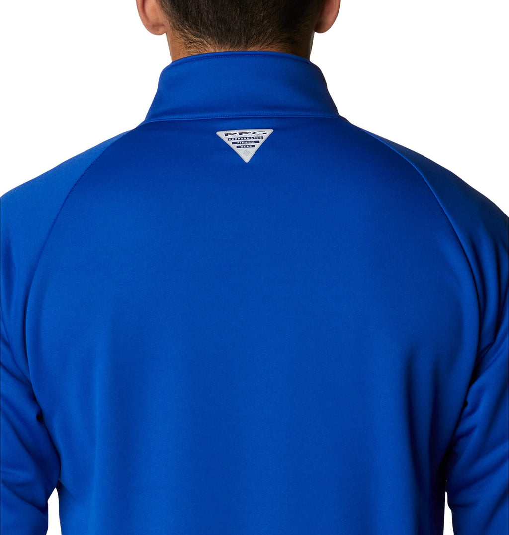 Men's Columbia Florida Gators Collegiate Terminal Tackle Fleece 1/4 Zip Shirt