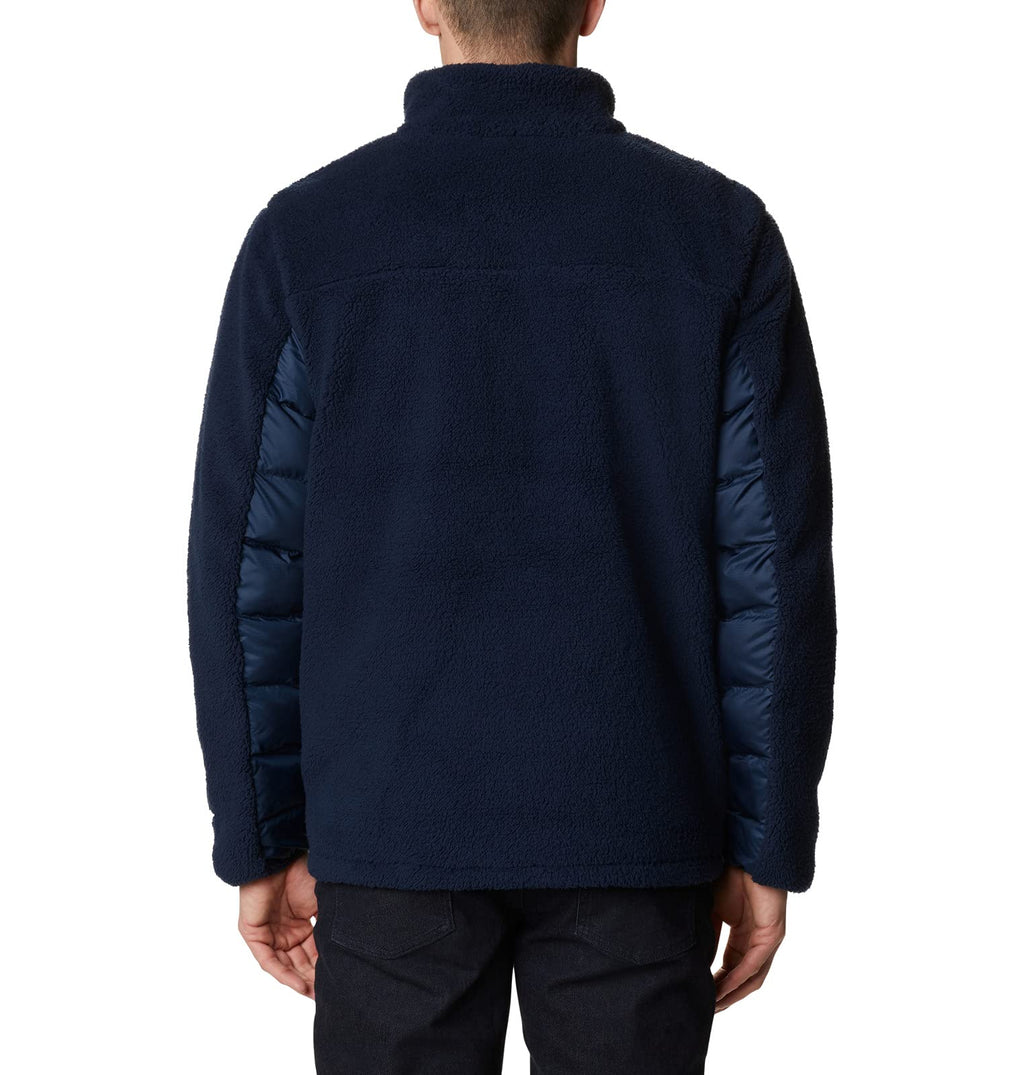 Men's Columbia Fivemile Butte Sherpa Jacket - Collegiate Navy