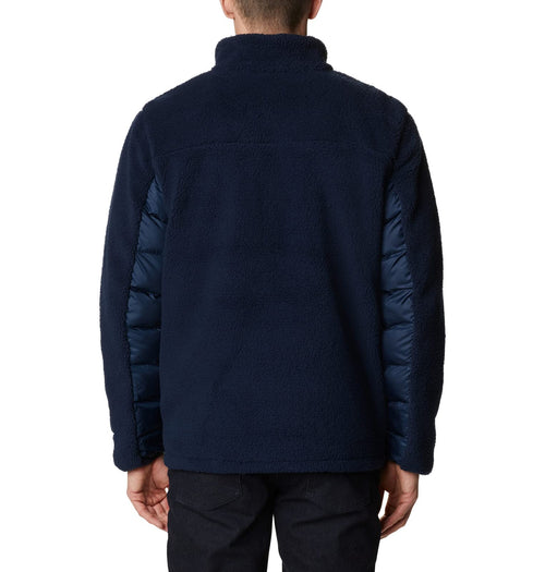 Men's Columbia Fivemile Butte Sherpa Jacket - Collegiate Navy