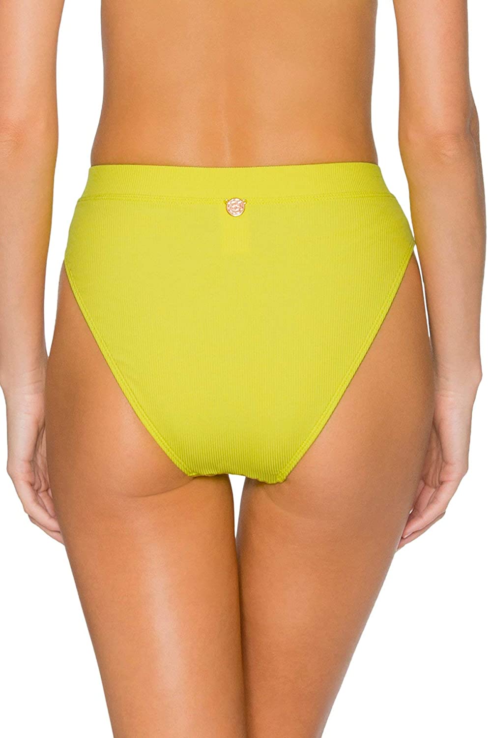 Swim Systems womens Soleil High Waist High Cut Bikini Bottom Swimsuit, ,