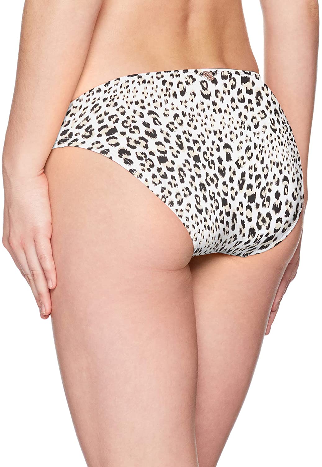 Swim Systems Women's Americana Moderate Coverage Bikini Bottom Swimsuit, Feline, Extra Small