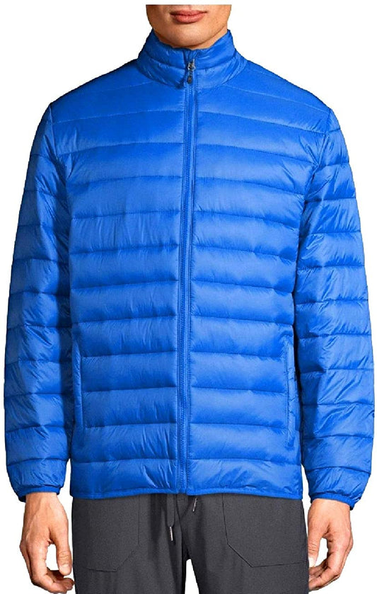 Men's Swiss Tech Puffer Jacket Blue X-Large