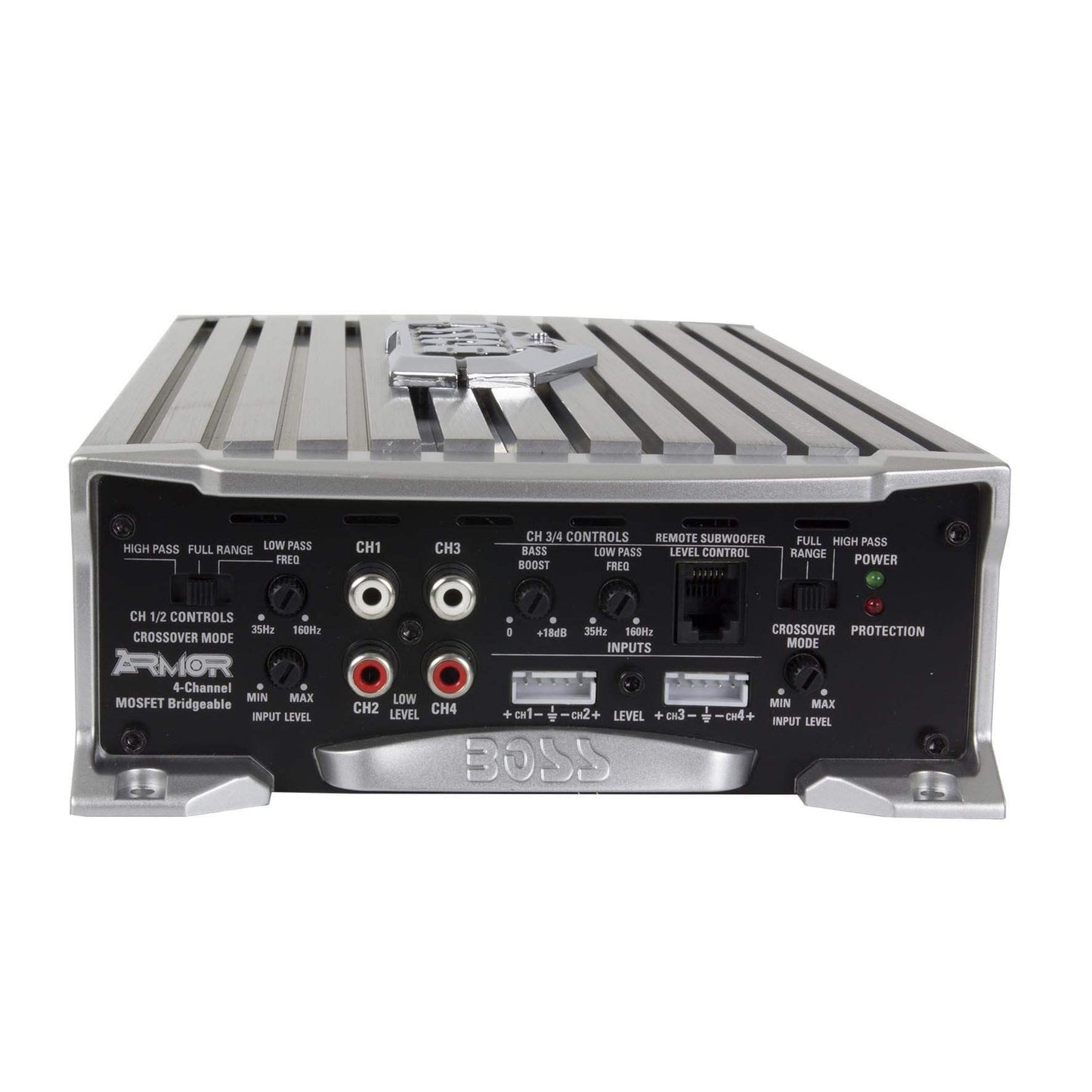 Boss Audio 1600 Watt 4 Channel Car Amplifier Power Audio with Remote | AR1600.4