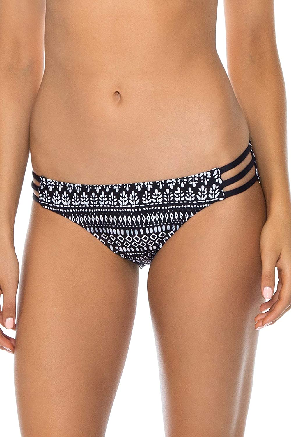 Swim Systems Women's Triple Threat Moderate Coverage Bikini Bottom Swimsuit