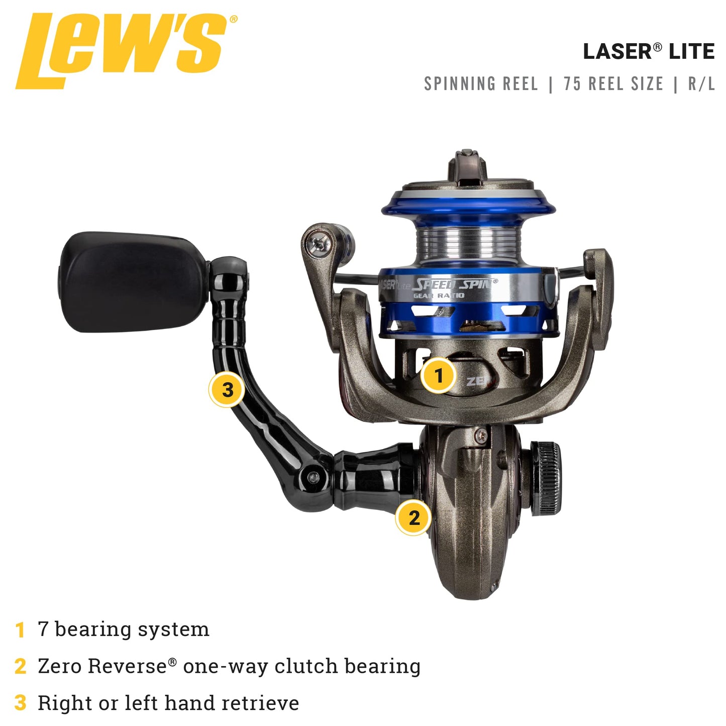 Lew's Laser Lite Spinning Reel