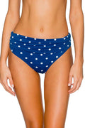 Swim Systems Women's Delilah Dot Aloha Banded Brief Swim Bottom C247DD XS Delilah Dot