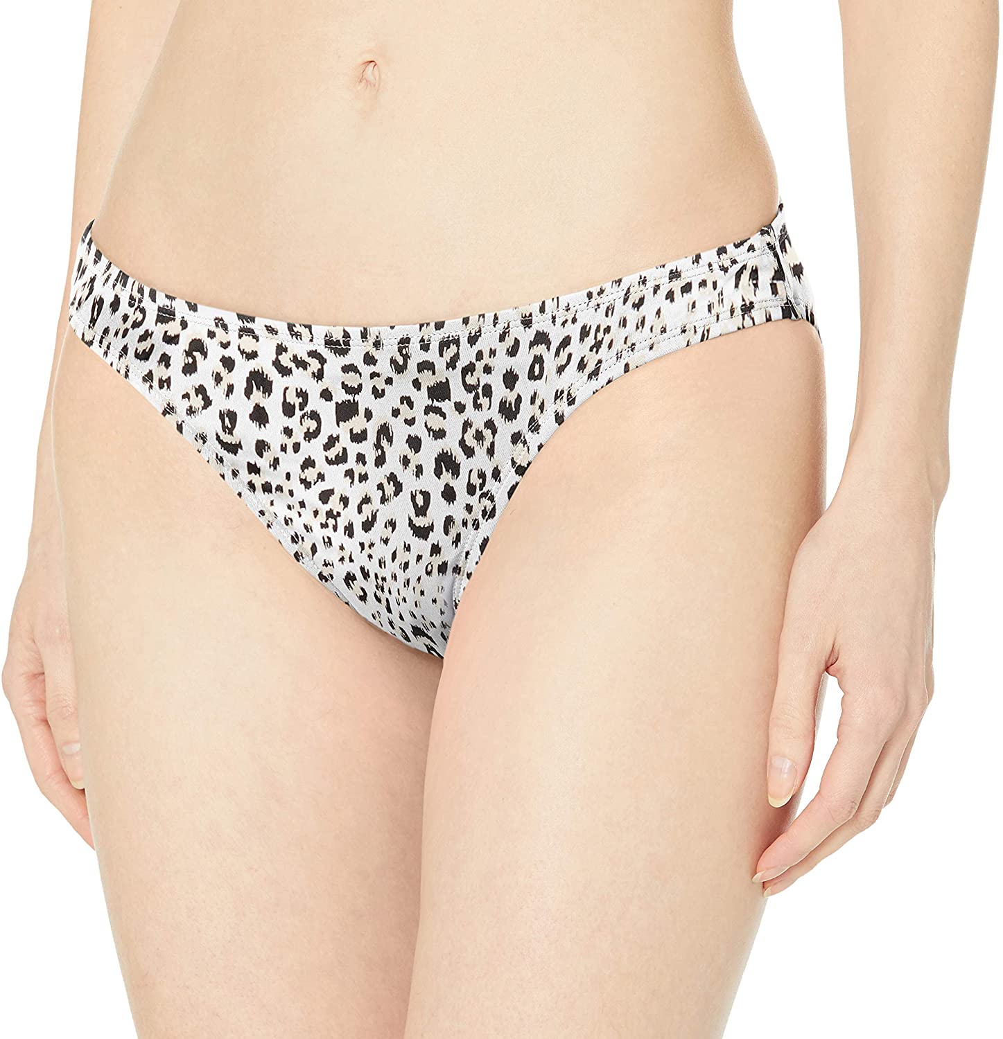 Swim Systems Women's Americana Moderate Coverage Bikini Bottom Swimsuit, Feline, Extra Small