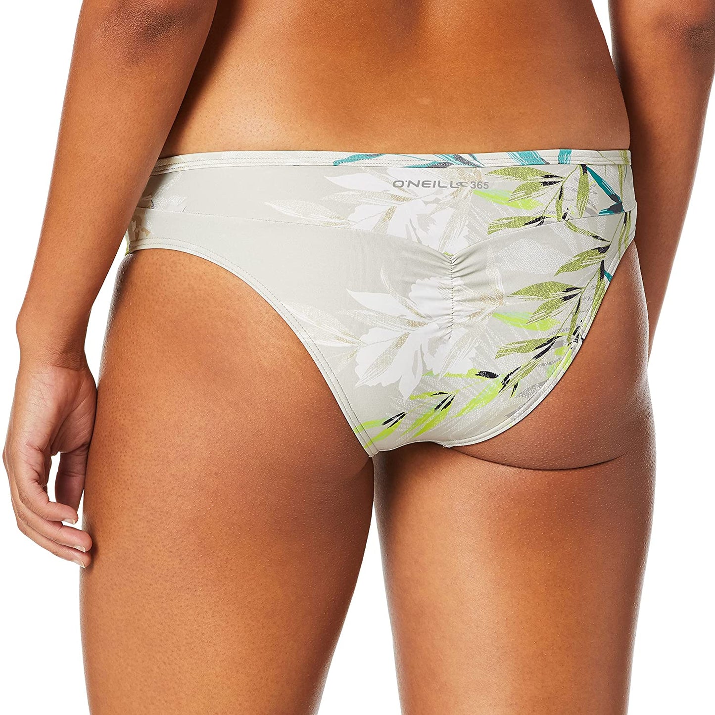 Women's O'NEILL Collins Hipster Cheeky Cut Hybrid Bikini Bottom Swimsuit size Medium