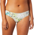 Women's O'NEILL Collins Hipster Cheeky Cut Hybrid Bikini Bottom Swimsuit size Medium