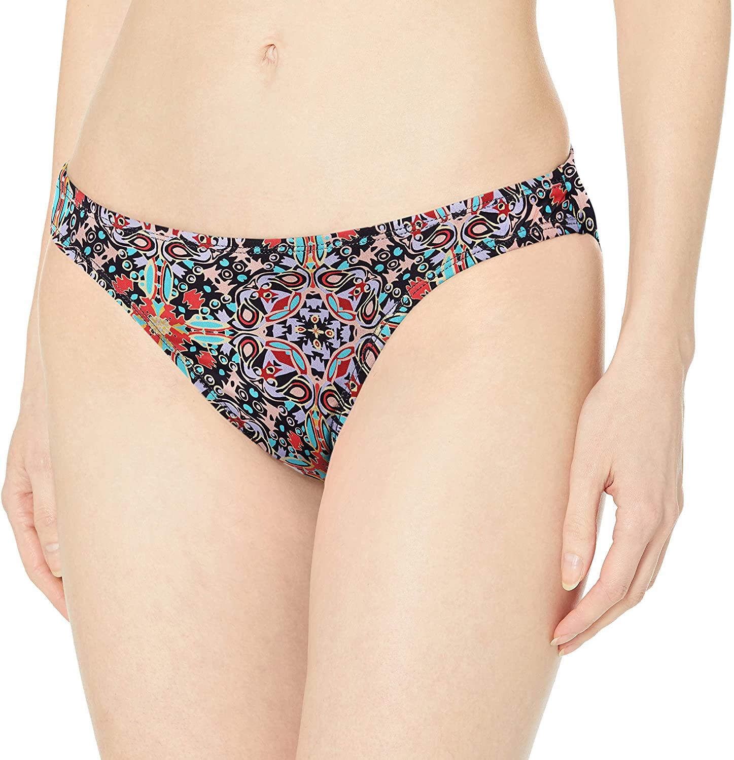 Swim Systems womens Americana Moderate Coverage Bikini Bottom Swimsuit